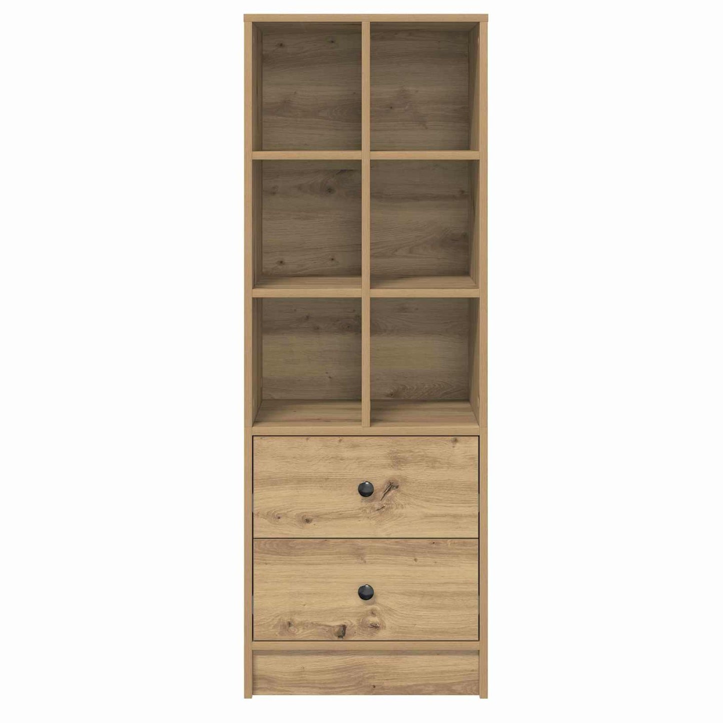 vidaXL Highboard with Drawer Artisan Oak 45.5 x 34 x 127 cm