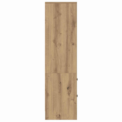 vidaXL Highboard with Drawer Artisan Oak 45.5 x 34 x 127 cm