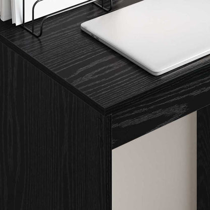 vidaXL Desk Black Oak 60 x 40 x 76 cm