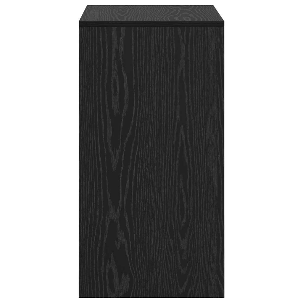 vidaXL Desk Black Oak 60 x 40 x 76 cm