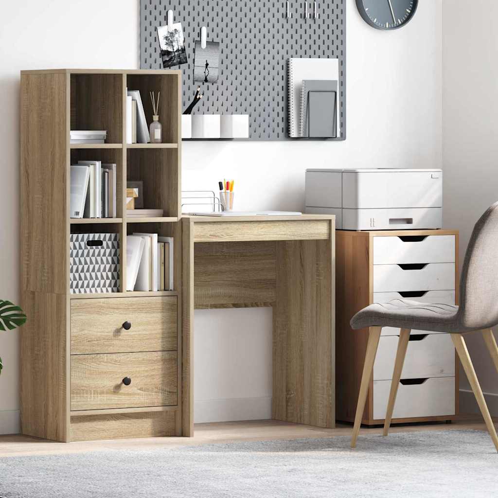 vidaXL Desk Sonoma Oak 60 x 40 x 76 cm