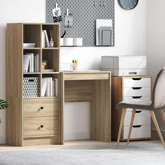 vidaXL Desk Sonoma Oak 60 x 40 x 76 cm