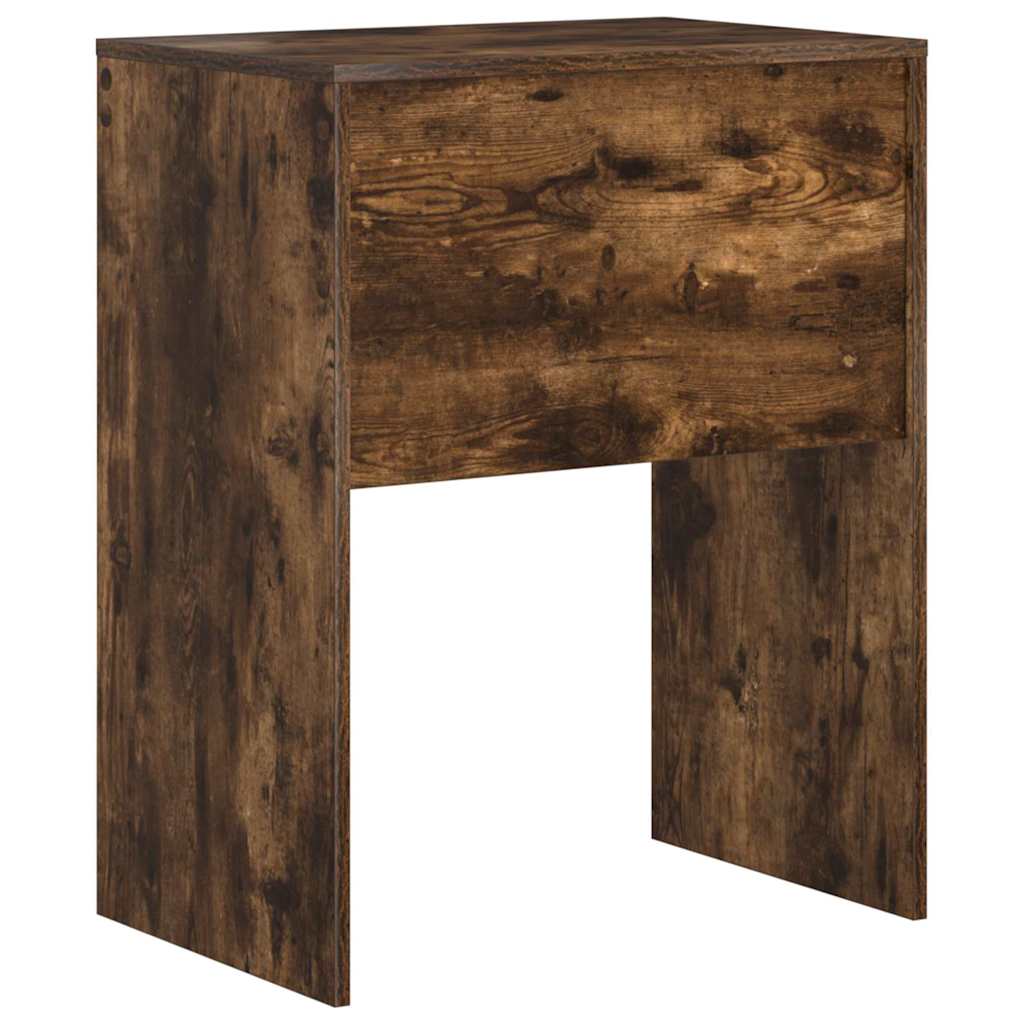 vidaXL Desk Smoked Oak 60 x 40 x 76 cm