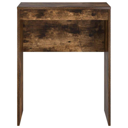 vidaXL Desk Smoked Oak 60 x 40 x 76 cm