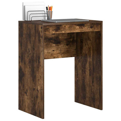 vidaXL Desk Smoked Oak 60 x 40 x 76 cm