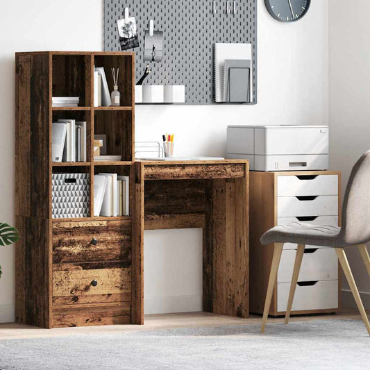 vidaXL Desk Old Wood 60 x 40 x 76 cm