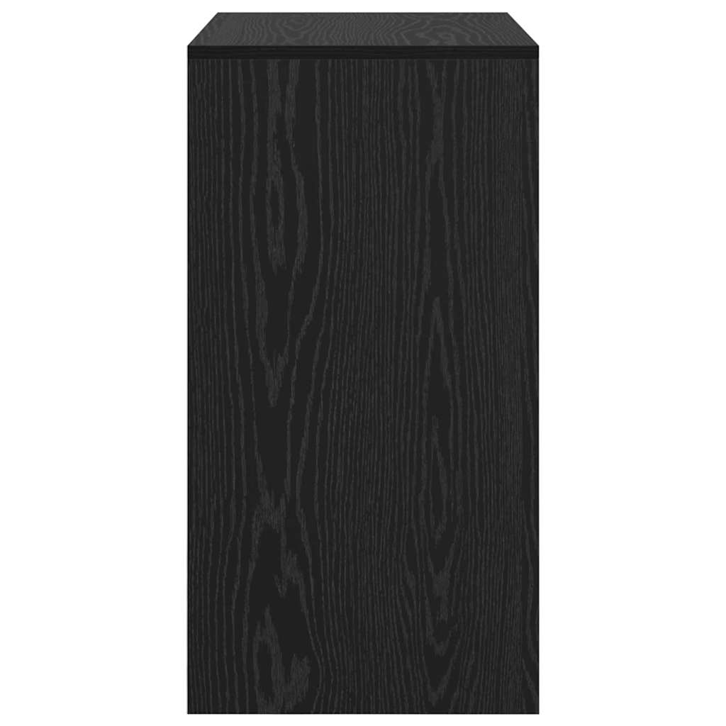 vidaXL Desk Black Oak 70 x 40 x 76 cm