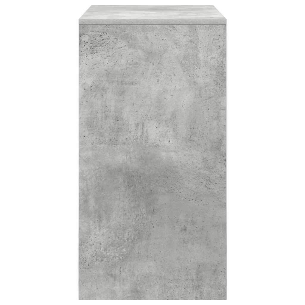 vidaXL Desk Concrete Grey 70 x 40 x 76 cm