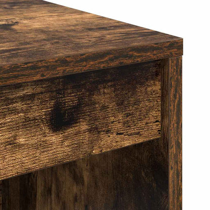 vidaXL Desk Smoked Oak 70 x 40 x 76 cm