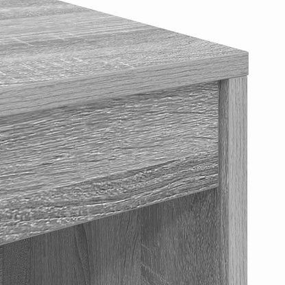 vidaXL Desk Grey Sonoma 70 x 40 x 76 cm