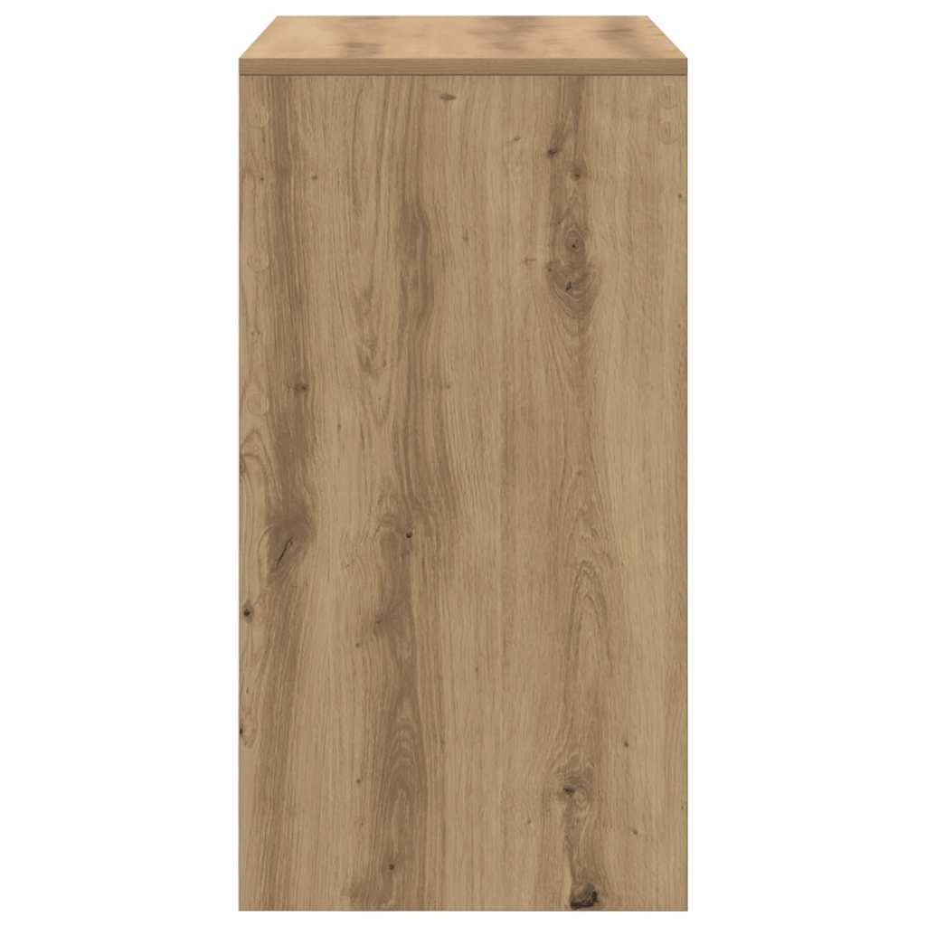 vidaXL Desk Artisan Oak 70 x 40 x 76 cm