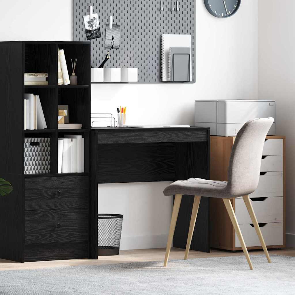 vidaXL Desk Black Oak 80 x 40 x 76 cm