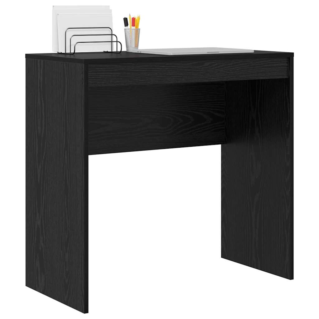 vidaXL Desk Black Oak 80 x 40 x 76 cm