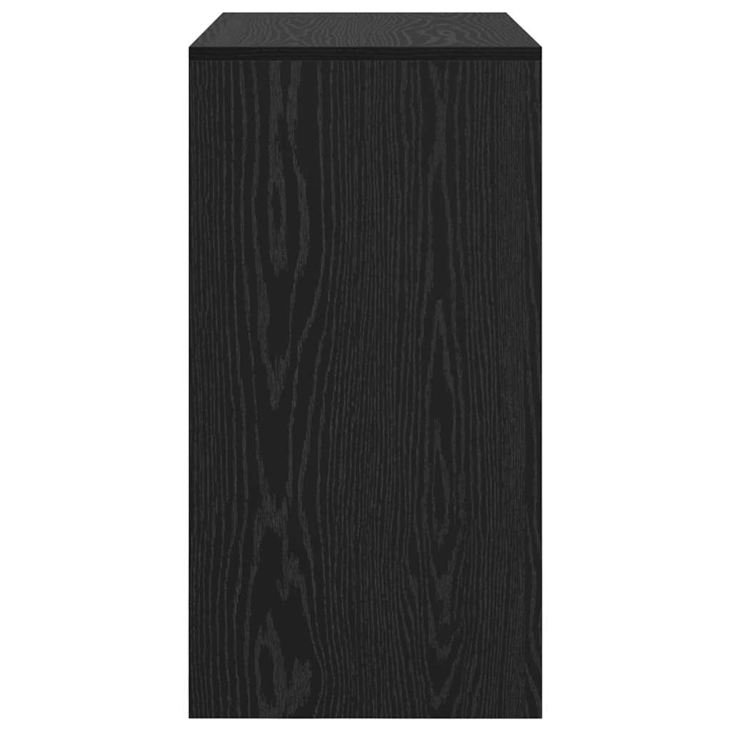 vidaXL Desk Black Oak 80 x 40 x 76 cm
