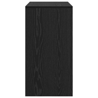 vidaXL Desk Black Oak 80 x 40 x 76 cm
