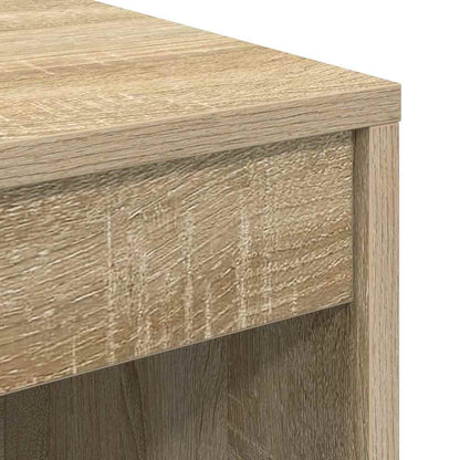 vidaXL Desk Sonoma Oak 80 x 40 x 76 cm