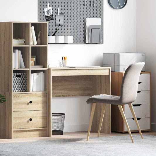 vidaXL Desk Sonoma Oak 80 x 40 x 76 cm