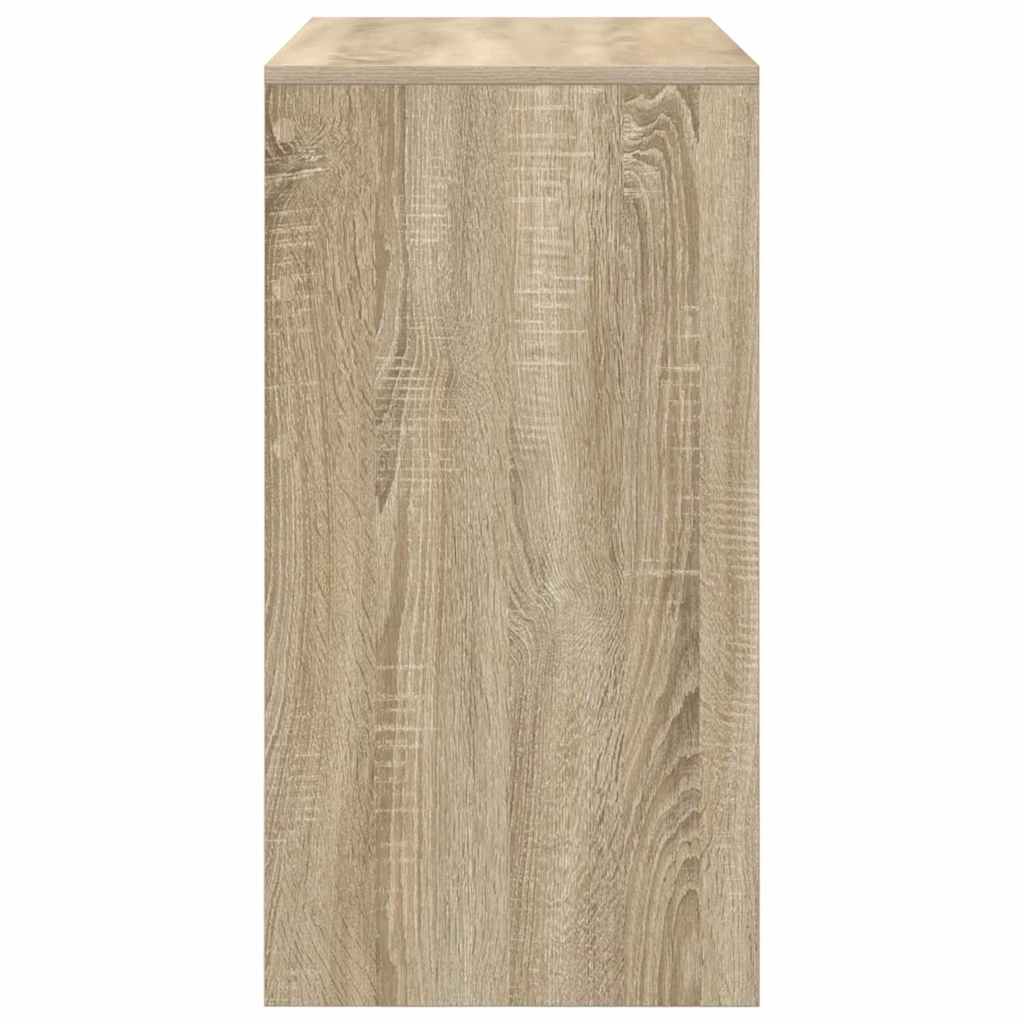 vidaXL Desk Sonoma Oak 80 x 40 x 76 cm