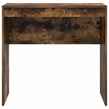 vidaXL Desk Smoked Oak 80 x 40 x 76 cm