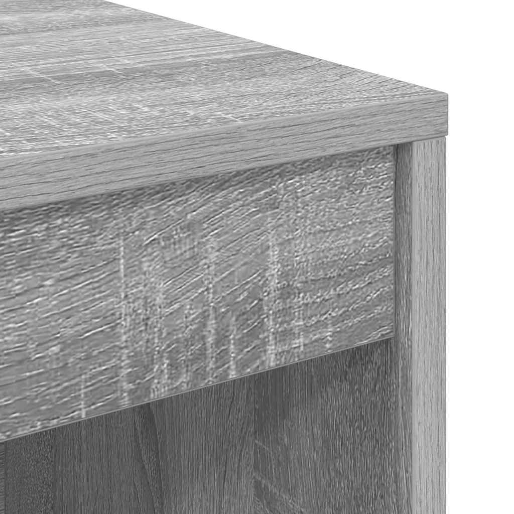 vidaXL Desk Grey Sonoma 80 x 40 x 76 cm