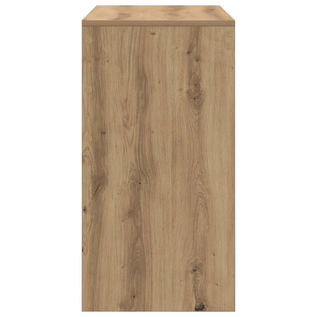 vidaXL Desk Artisan Oak 80 x 40 x 76 cm