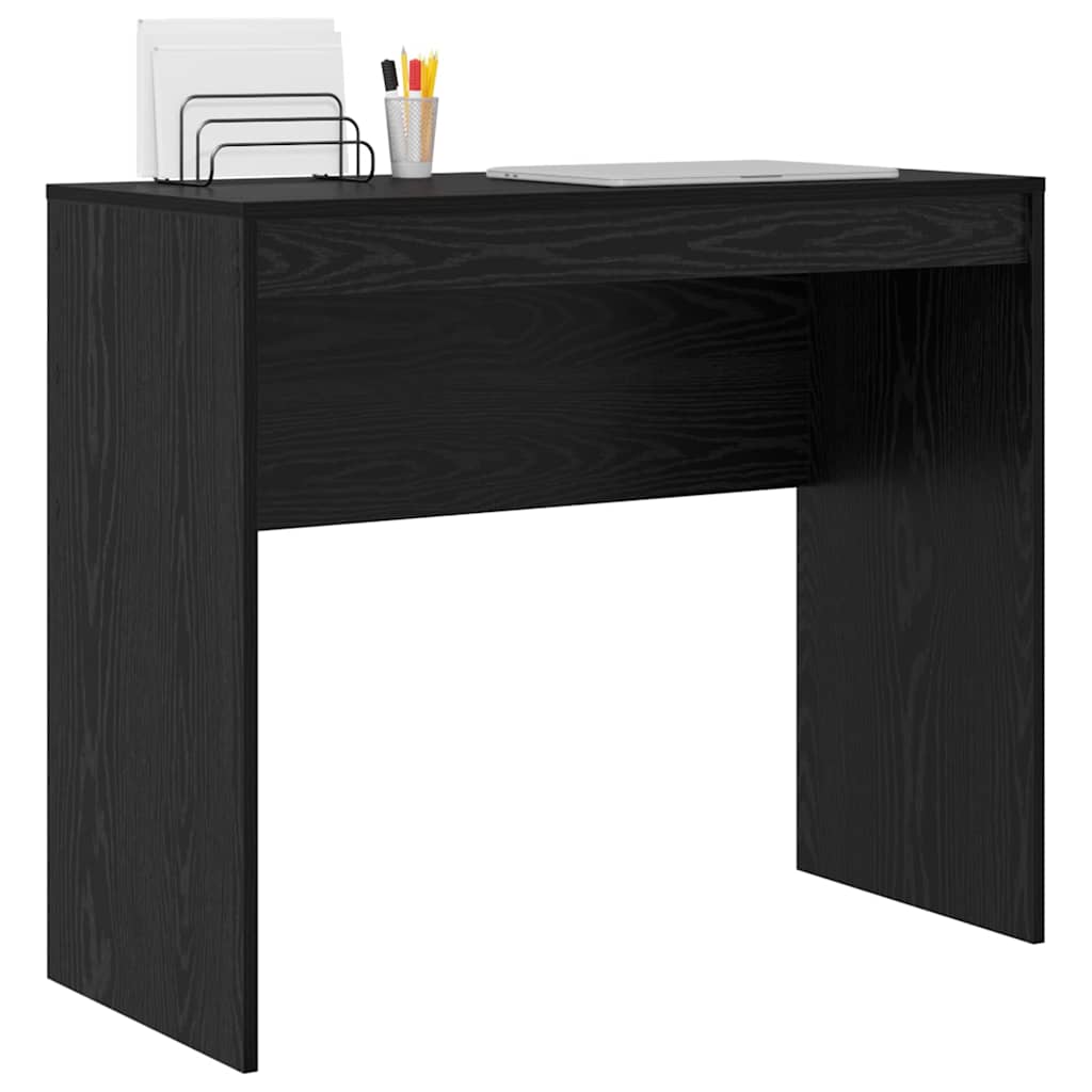 vidaXL Desk Black Oak 90 x 40 x 76 cm