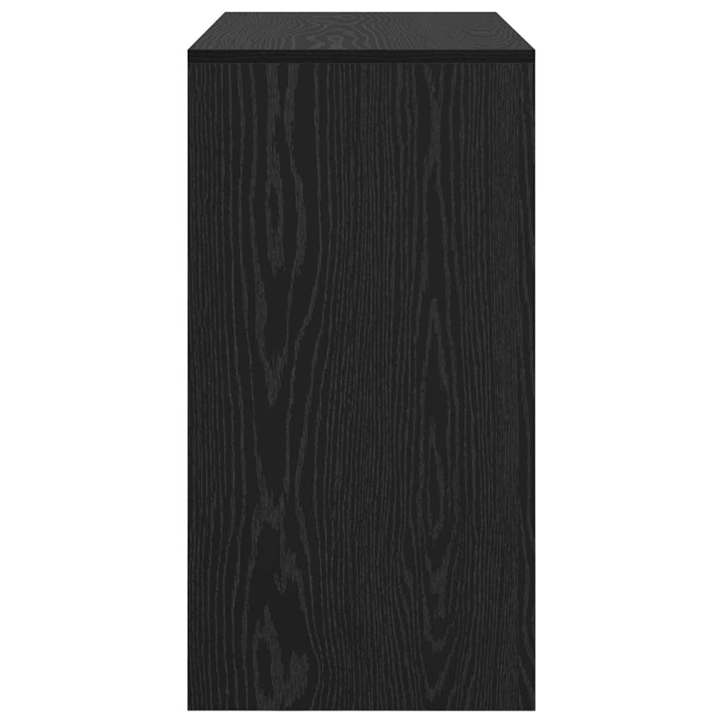 vidaXL Desk Black Oak 90 x 40 x 76 cm
