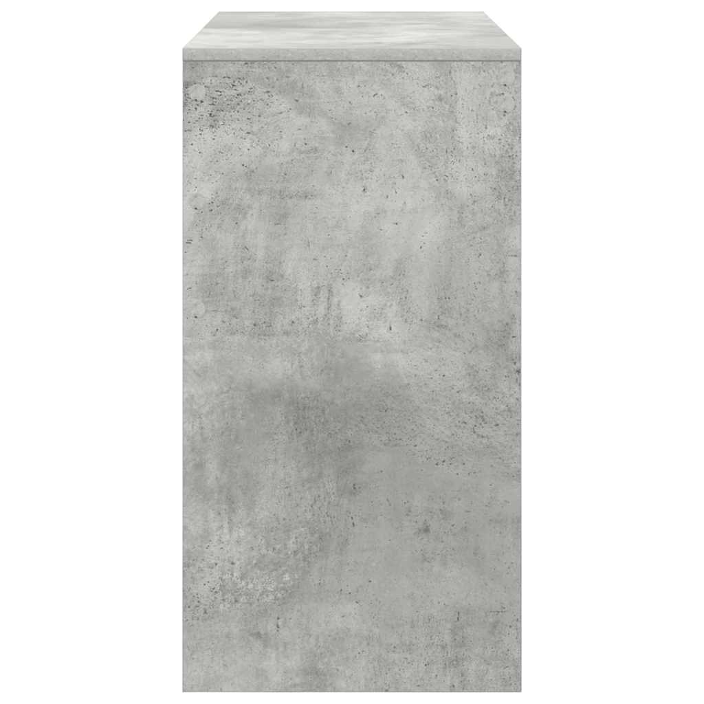 vidaXL Desk Concrete Grey 90 x 40 x 76 cm