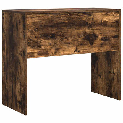vidaXL Desk Smoked Oak 90 x 40 x 76 cm