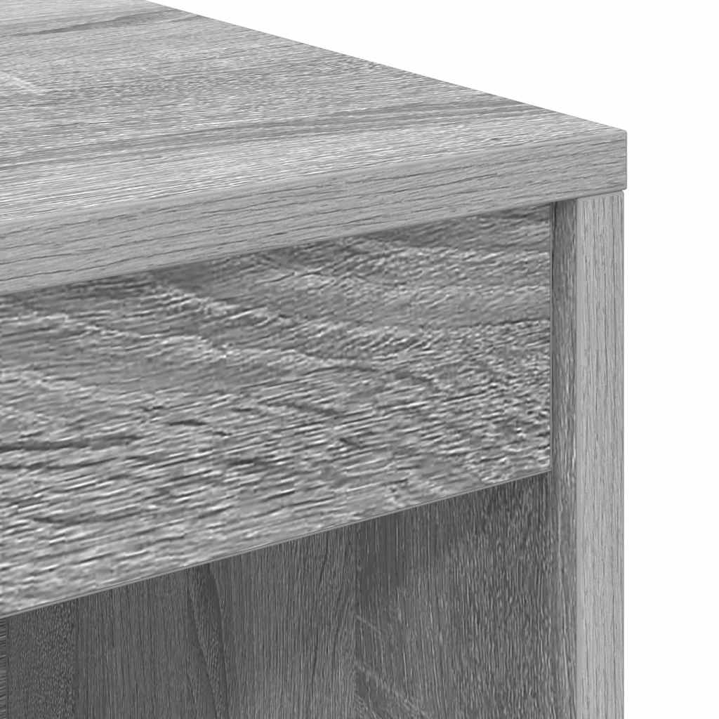 vidaXL Desk Grey Sonoma 90 x 40 x 76 cm