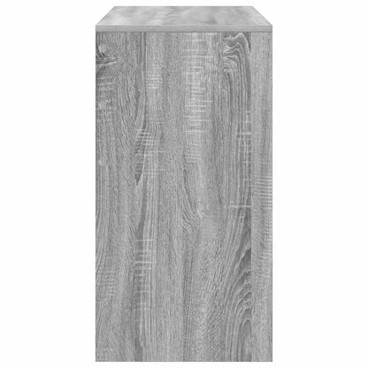 vidaXL Desk Grey Sonoma 90 x 40 x 76 cm