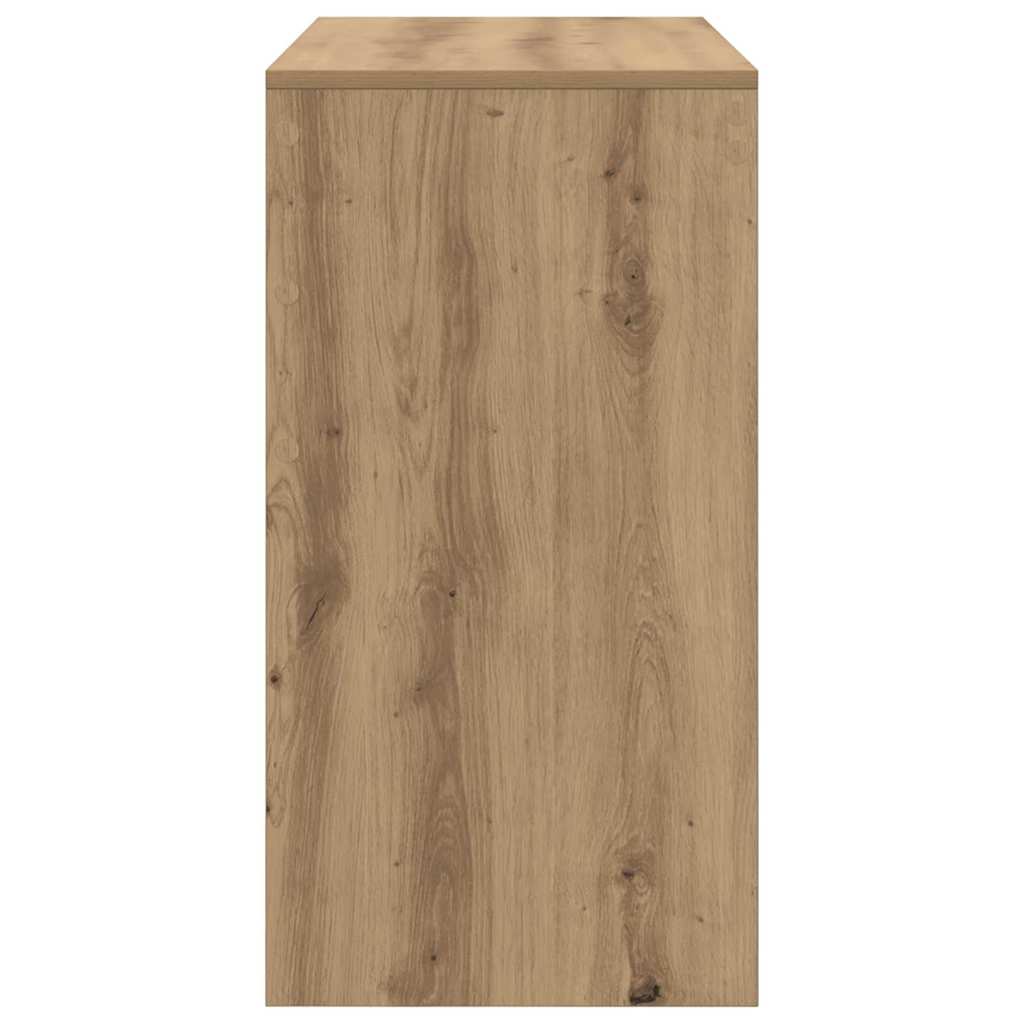 vidaXL Desk Artisan Oak 90 x 40 x 76 cm