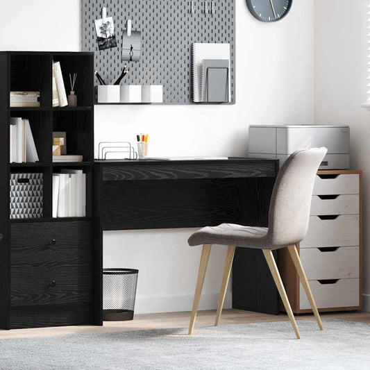 vidaXL Desk Black Oak 100 x 40 x 76 cm