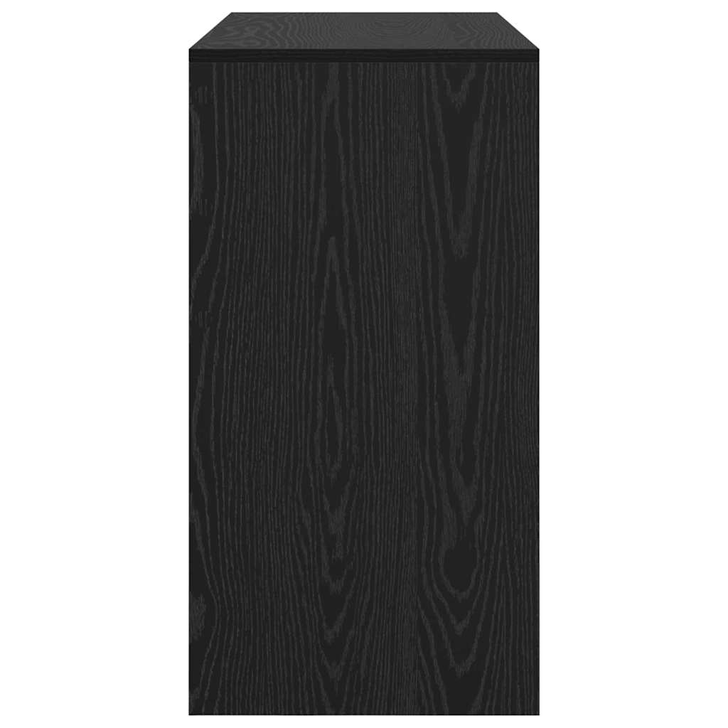 vidaXL Desk Black Oak 100 x 40 x 76 cm