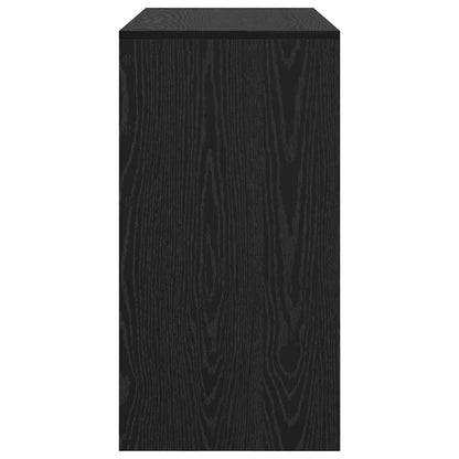 vidaXL Desk Black Oak 100 x 40 x 76 cm