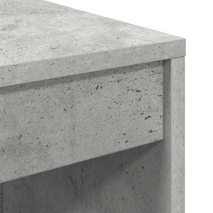 vidaXL Desk Concrete Grey 100 x 40 x 76 cm