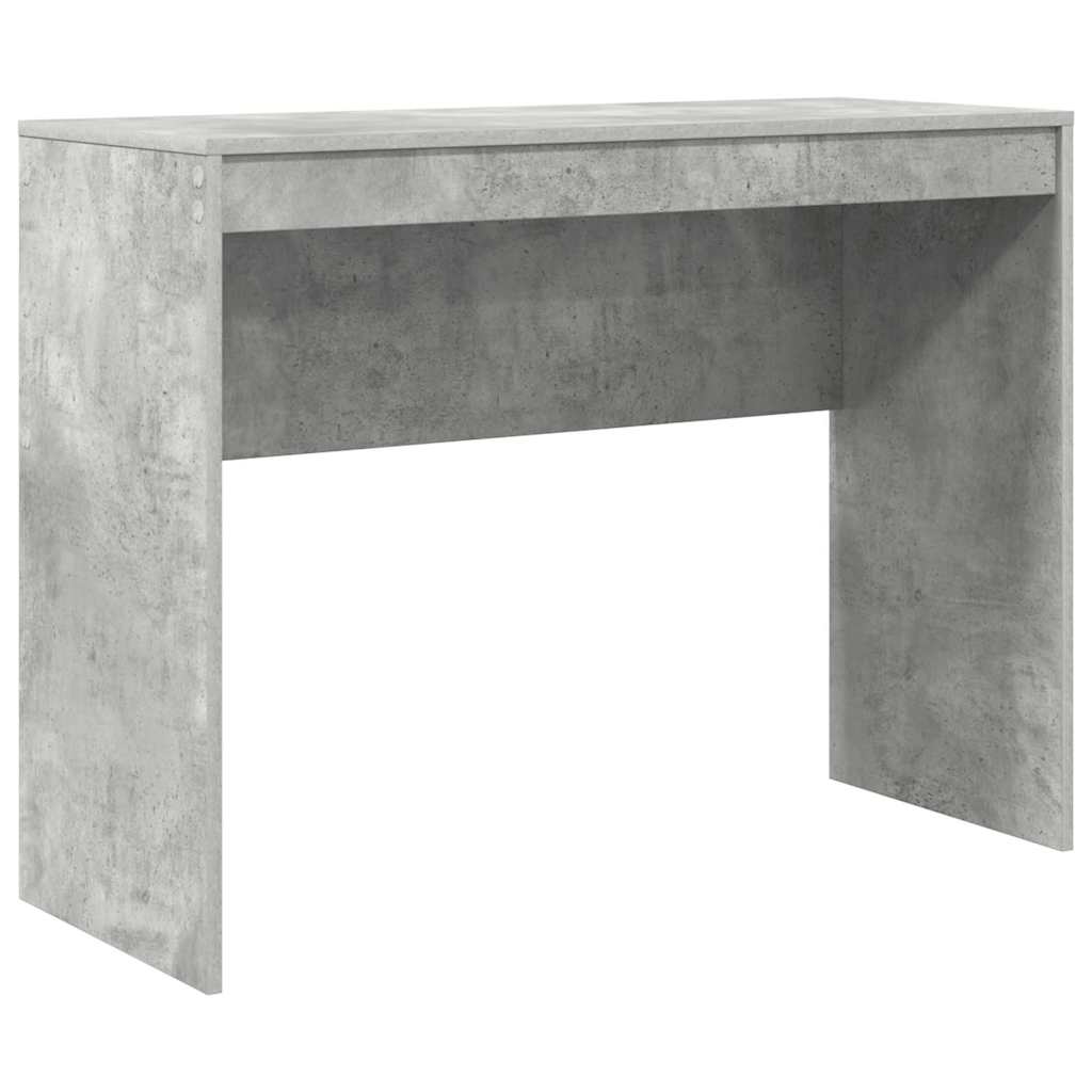 vidaXL Desk Concrete Grey 100 x 40 x 76 cm