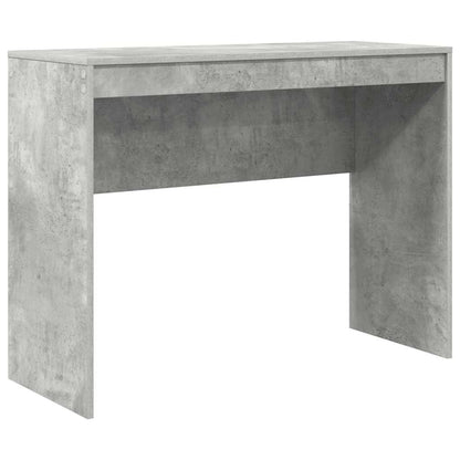 vidaXL Desk Concrete Grey 100 x 40 x 76 cm