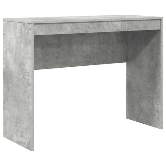 vidaXL Desk Concrete Grey 100 x 40 x 76 cm