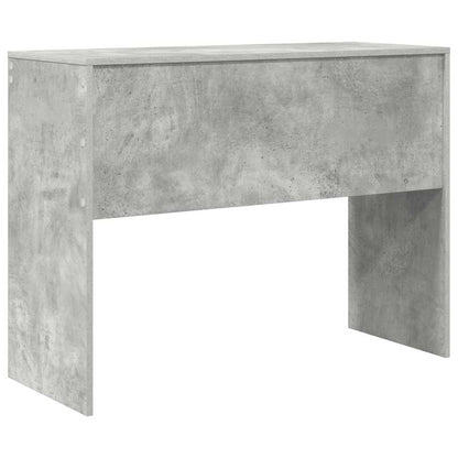 vidaXL Desk Concrete Grey 100 x 40 x 76 cm