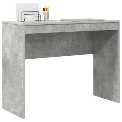 vidaXL Desk Concrete Grey 100 x 40 x 76 cm
