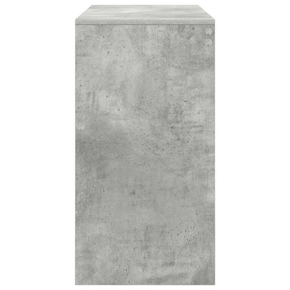 vidaXL Desk Concrete Grey 100 x 40 x 76 cm