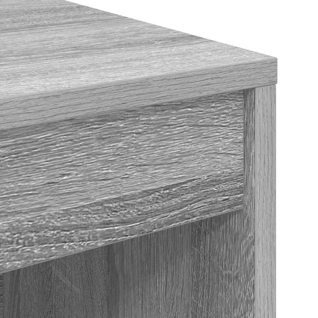 vidaXL Desk Grey Sonoma 100 x 40 x 76 cm