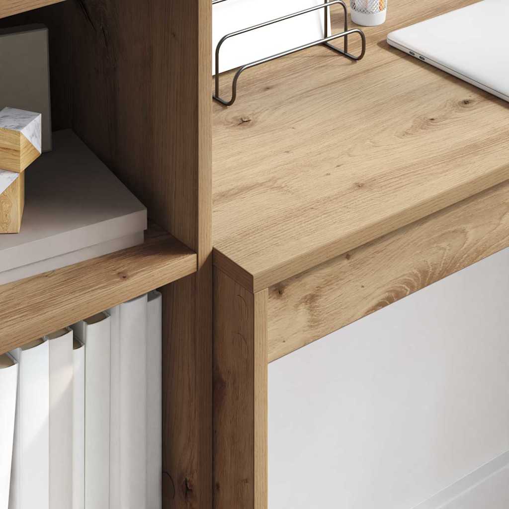 vidaXL Desk Artisan Oak 100 x 40 x 76 cm