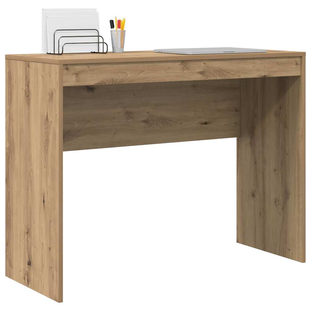 vidaXL Desk Artisan Oak 100 x 40 x 76 cm