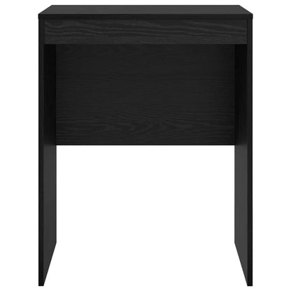 vidaXL Desk Black Oak 60 x 50 x 76 cm