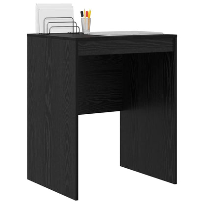 vidaXL Desk Black Oak 60 x 50 x 76 cm