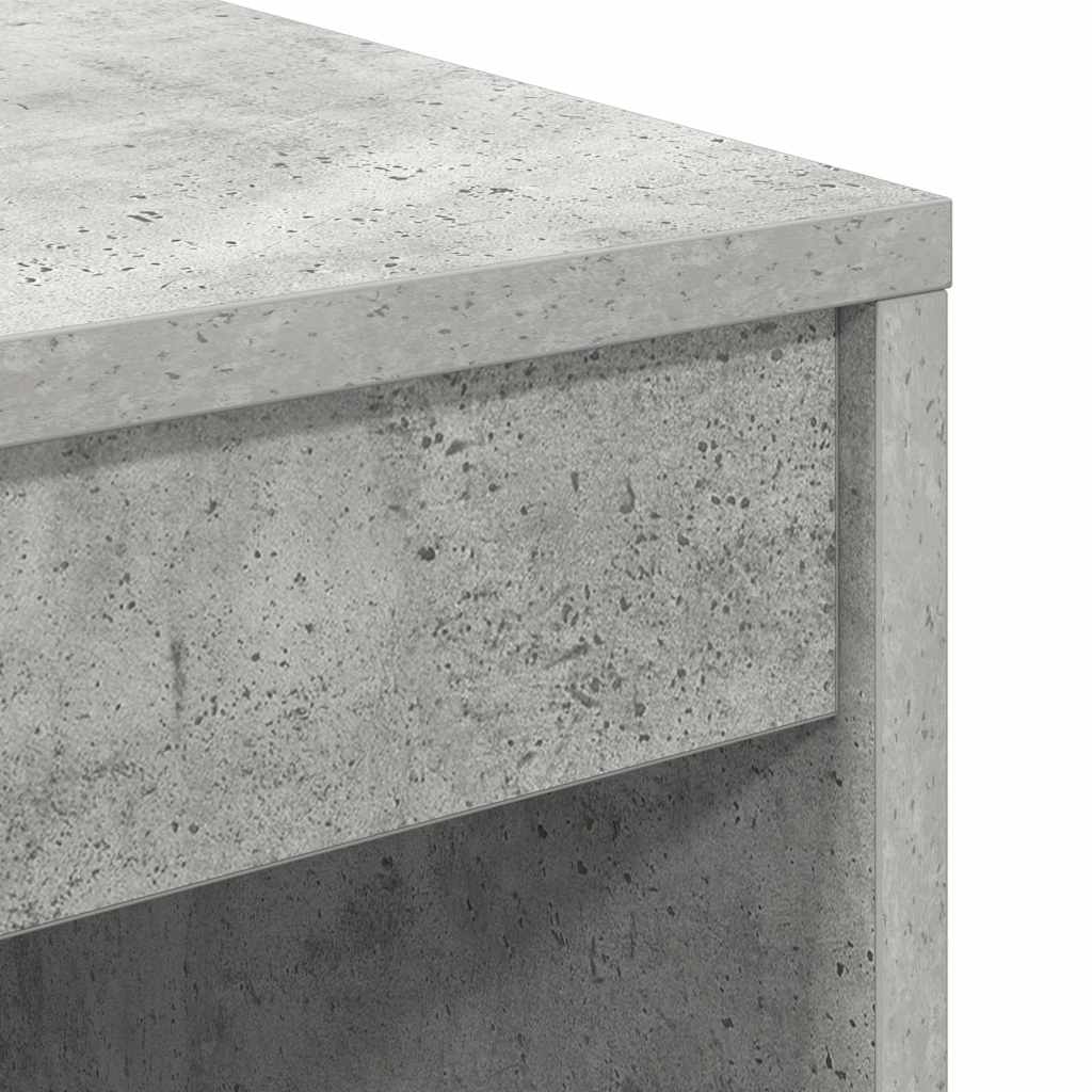 vidaXL Desk Concrete Grey 60 x 50 x 76 cm