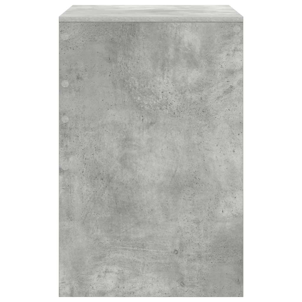 vidaXL Desk Concrete Grey 60 x 50 x 76 cm