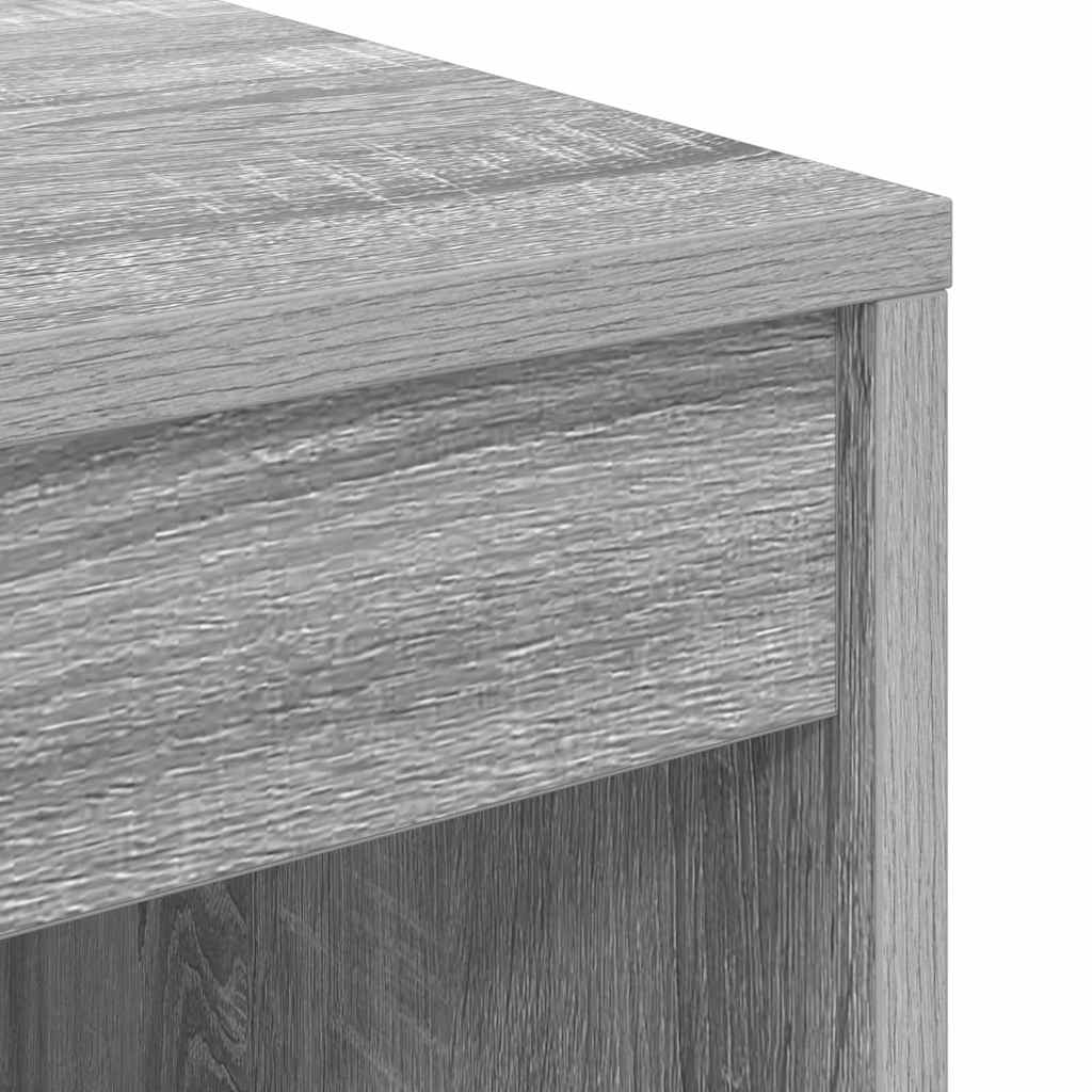vidaXL Desk Grey Sonoma 60 x 50 x 76 cm